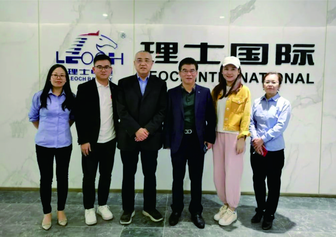 廣東高科技產(chǎn)業(yè)商會會長王理宗蒞臨理士蓄電池調(diào)研